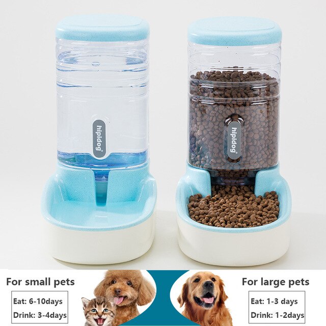 3.8L Pet Cat Automatic Feeders Large Capacity Cat Water Fountain Plastic Dog Water Bottle Feeding Bowls Water Dispenser For Cats