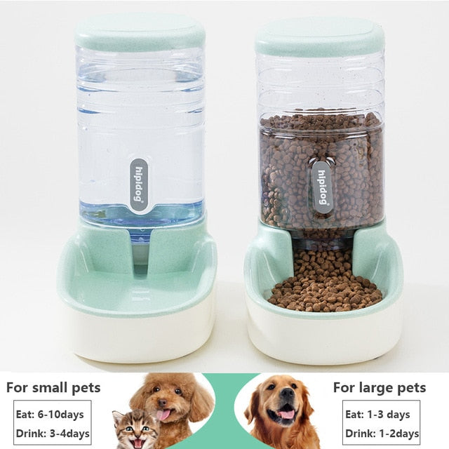 3.8L Pet Cat Automatic Feeders Large Capacity Cat Water Fountain Plastic Dog Water Bottle Feeding Bowls Water Dispenser For Cats