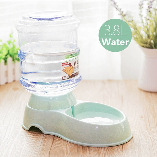 3.8L Pet Cat Automatic Feeders Large Capacity Cat Water Fountain Plastic Dog Water Bottle Feeding Bowls Water Dispenser For Cats