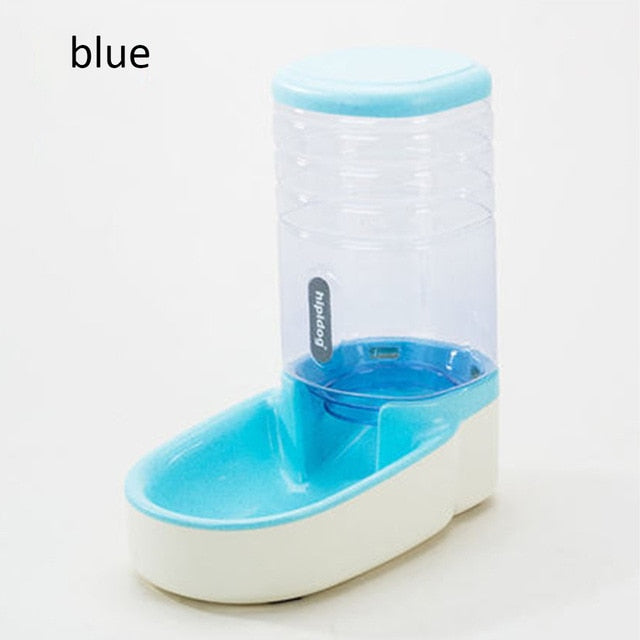 Large Capacity Pet Automatic Feeders For Cat Dog Feeding Bowls Food Water Dispenser Fountain Bottle Anti-Slip Pet Bowl 3.8L