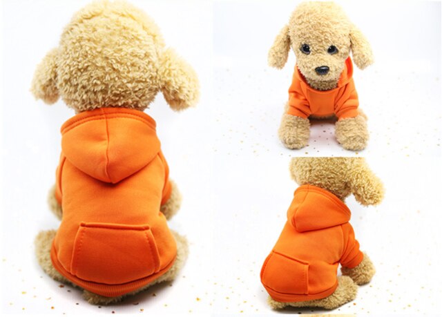 Dog Hoodies Pet Clothes For Dogs Coat Jackets Cotton Dog Clothes Puppy Pet Overalls For Dogs Costume Cat Clothing Pets Outfits